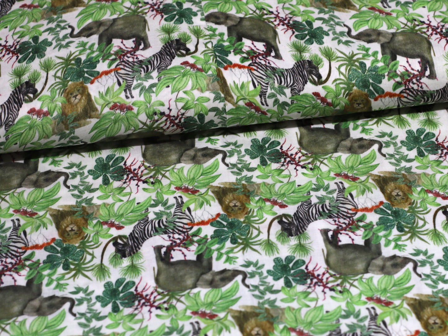 Musselin Stoff - Wildtiere