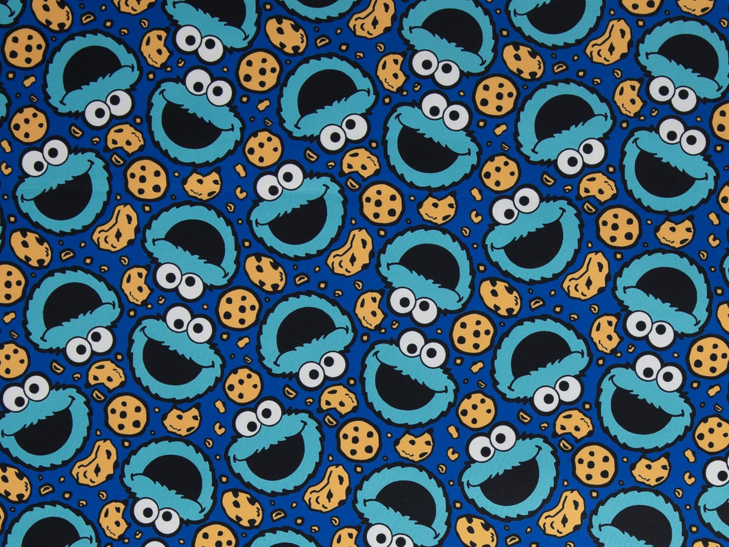 stoff-softshell-sesam-strasse-swafing-kruemelmonster-kekse-blau