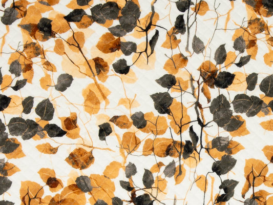 stoff-stepper-steppstoff-raute-blaetter-herbst-winter-swafing-ocker