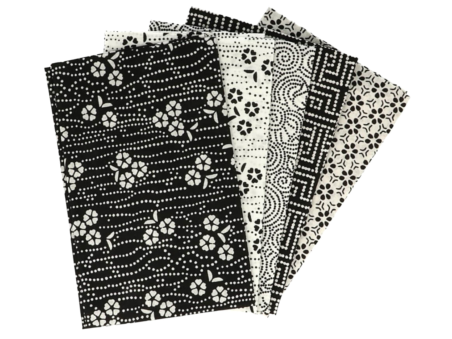 Fat Quarter Set - Tissus en coton - Wisdom White