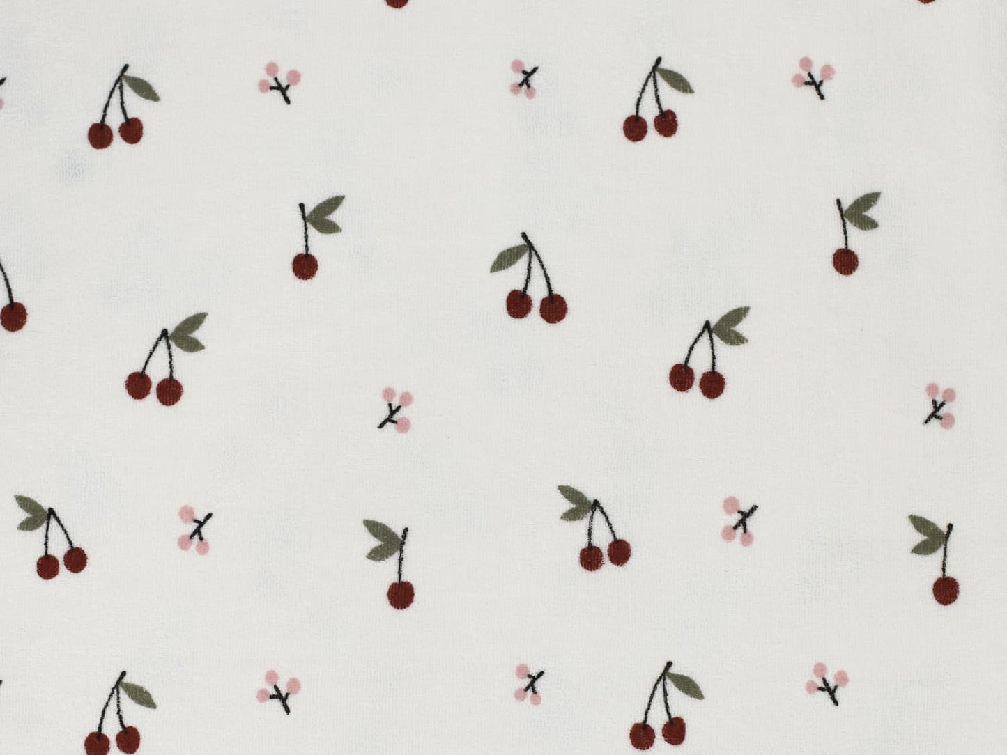 stoff-stretch-frottee-baumwolle-polyester-kirschen-cremeweiss-2