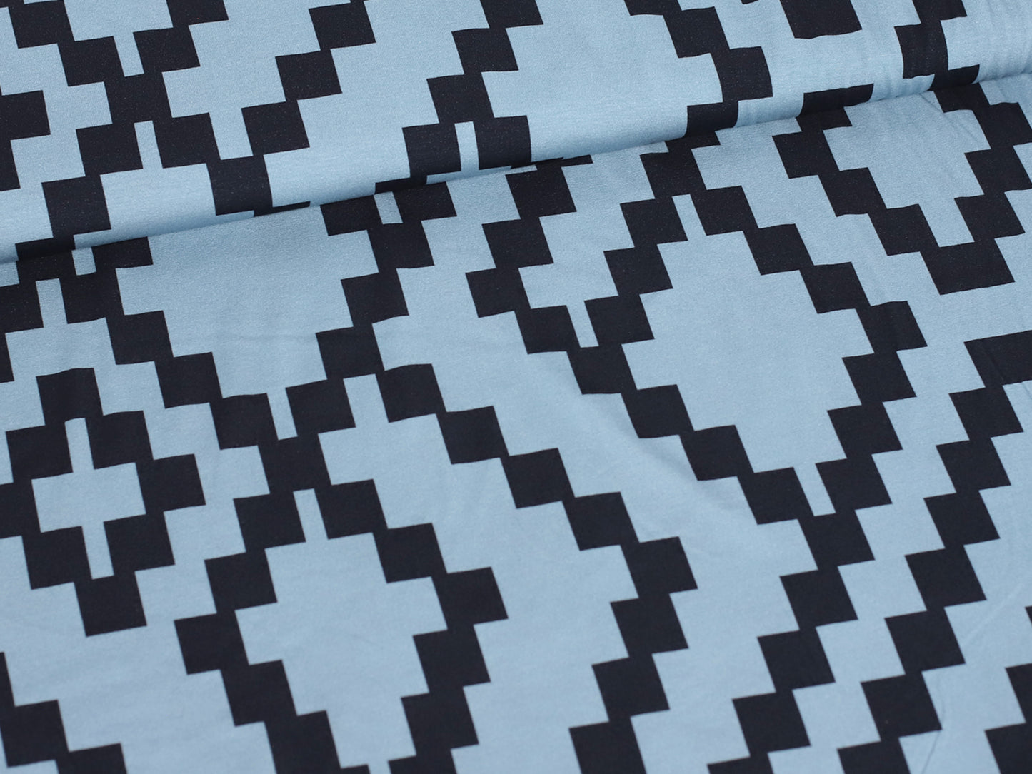 Tissu jersey viscose - Amsterdam - feuilles de palmier