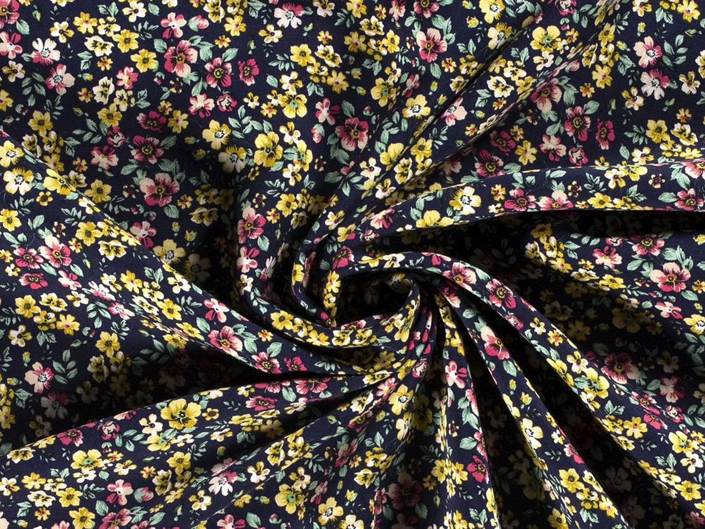 stoff-viskose-viskosestoff-blumen-floral-flower-wiese-pink-gelb-marine-2