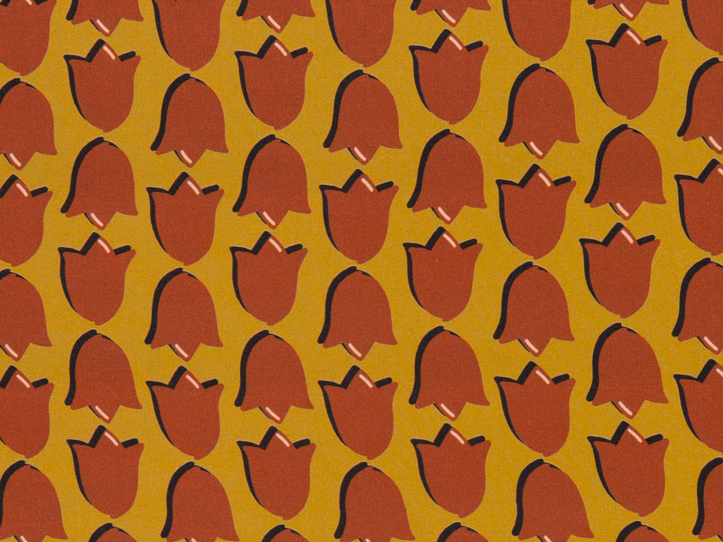 stoff-viskose-webware-swafing-cherry-picking-retro-tulip-goldgelb