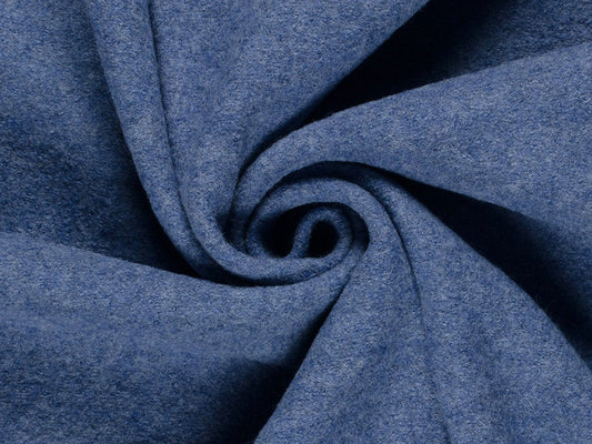 Wollstoff - Walk WINNY - blau meliert