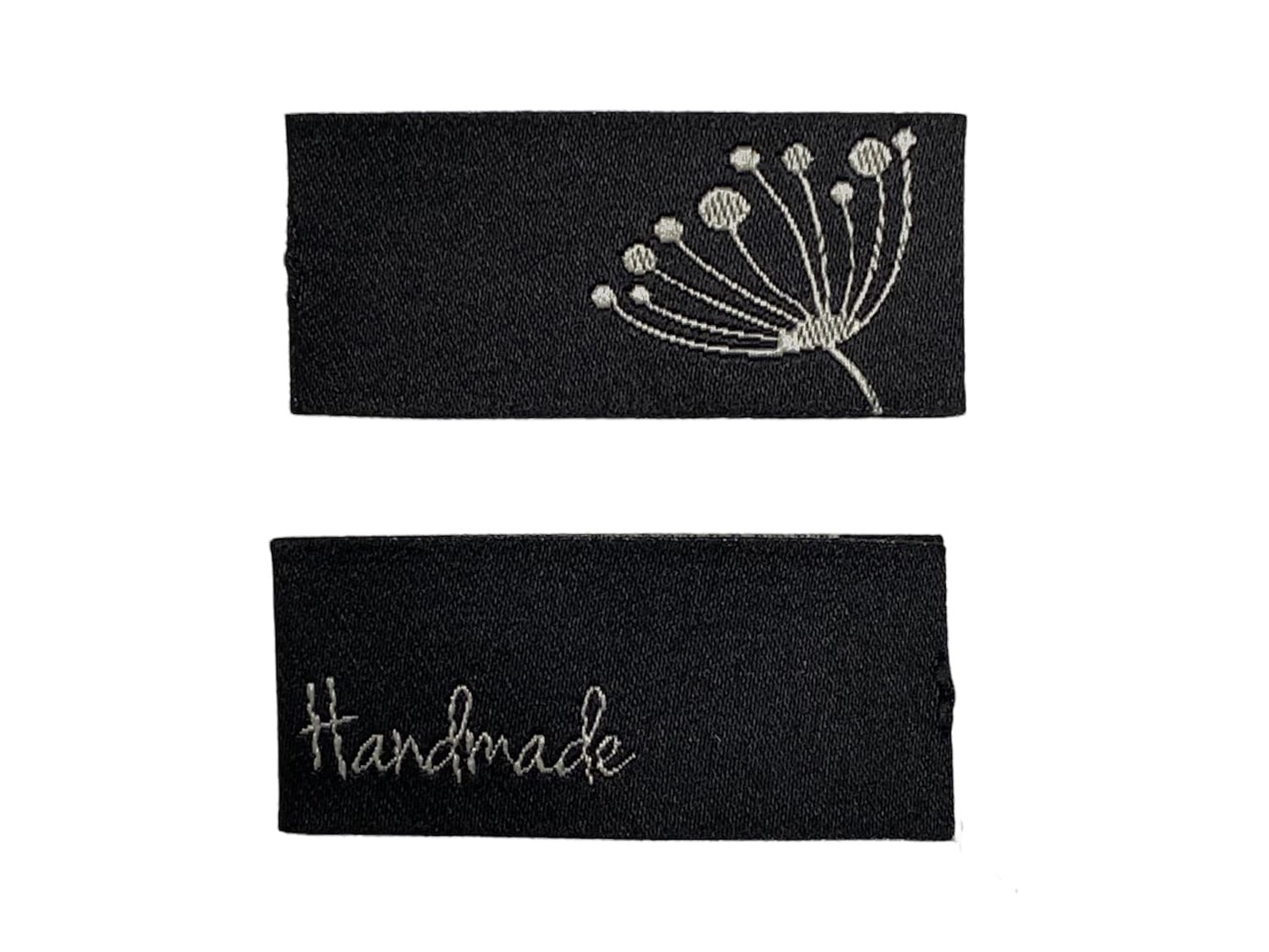 webetikett-zum-annaehen-handmade-blaubeerstern-pusteblume-schwarz