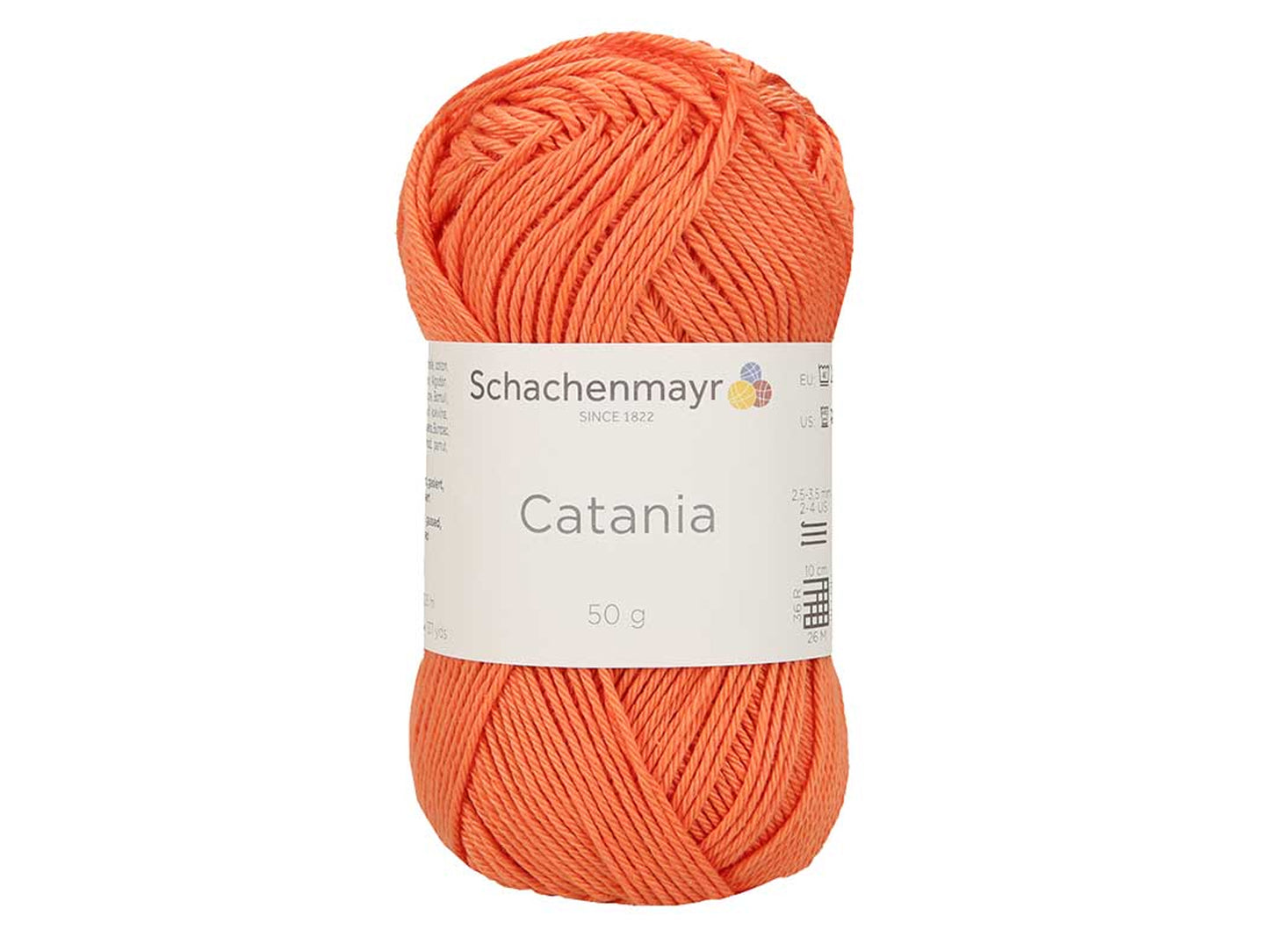 Schachenmayr Catania - Baumwollgarn - 439 persischorange