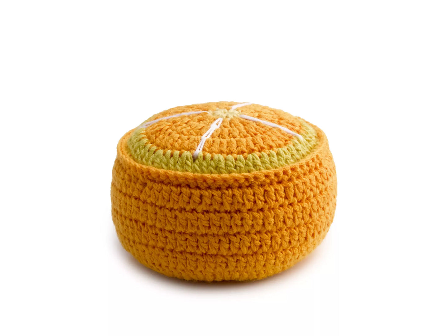 Prym Love Nadelkissen Fixiergewicht - orange, dekoratives Nadelkissen und praktisches Fixiergewicht.