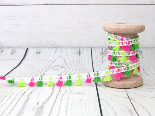 Fransen-Dekoband-15mm-neon-pinkgelbgr-n