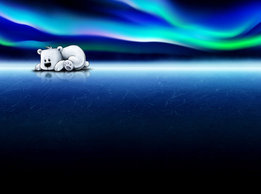 Sweatshirt PANEL - Thorsten Berger - On the Rocks - Eisbär Polarlichter