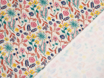 Alpenfleece - Blumenwiese - natur meliert