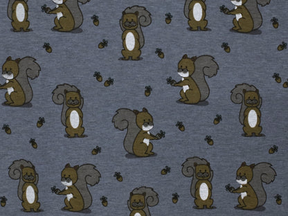 Alpenfleece - Squirrel - mottled blue