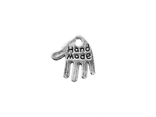 anhaenger-charm-handmade-hand-13x11mm-silber