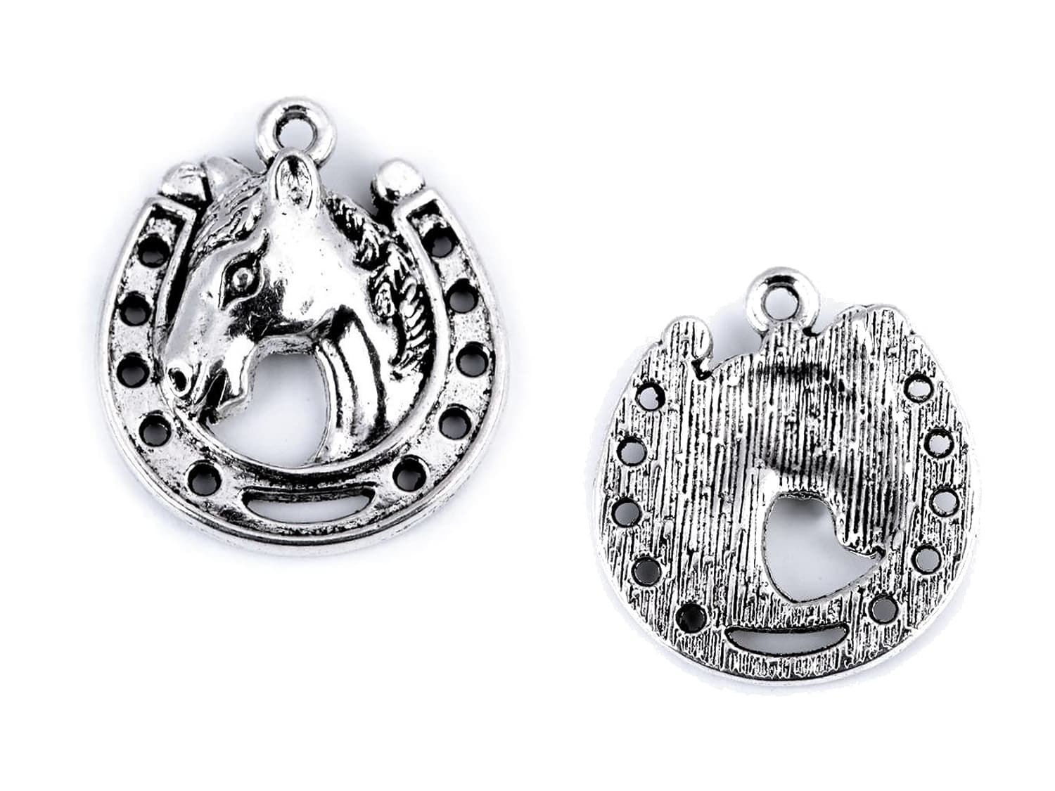 anhaenger-charm-silber-farbig-pferd-mit-hufeisen-2