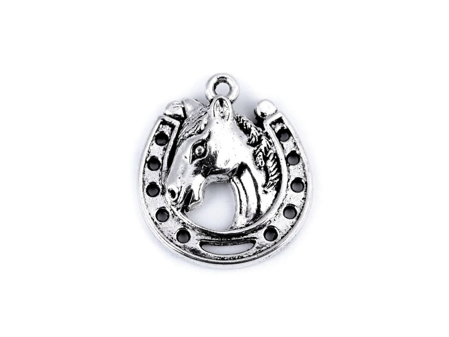 anhaenger-charm-silber-farbig-pferd-mit-hufeisen