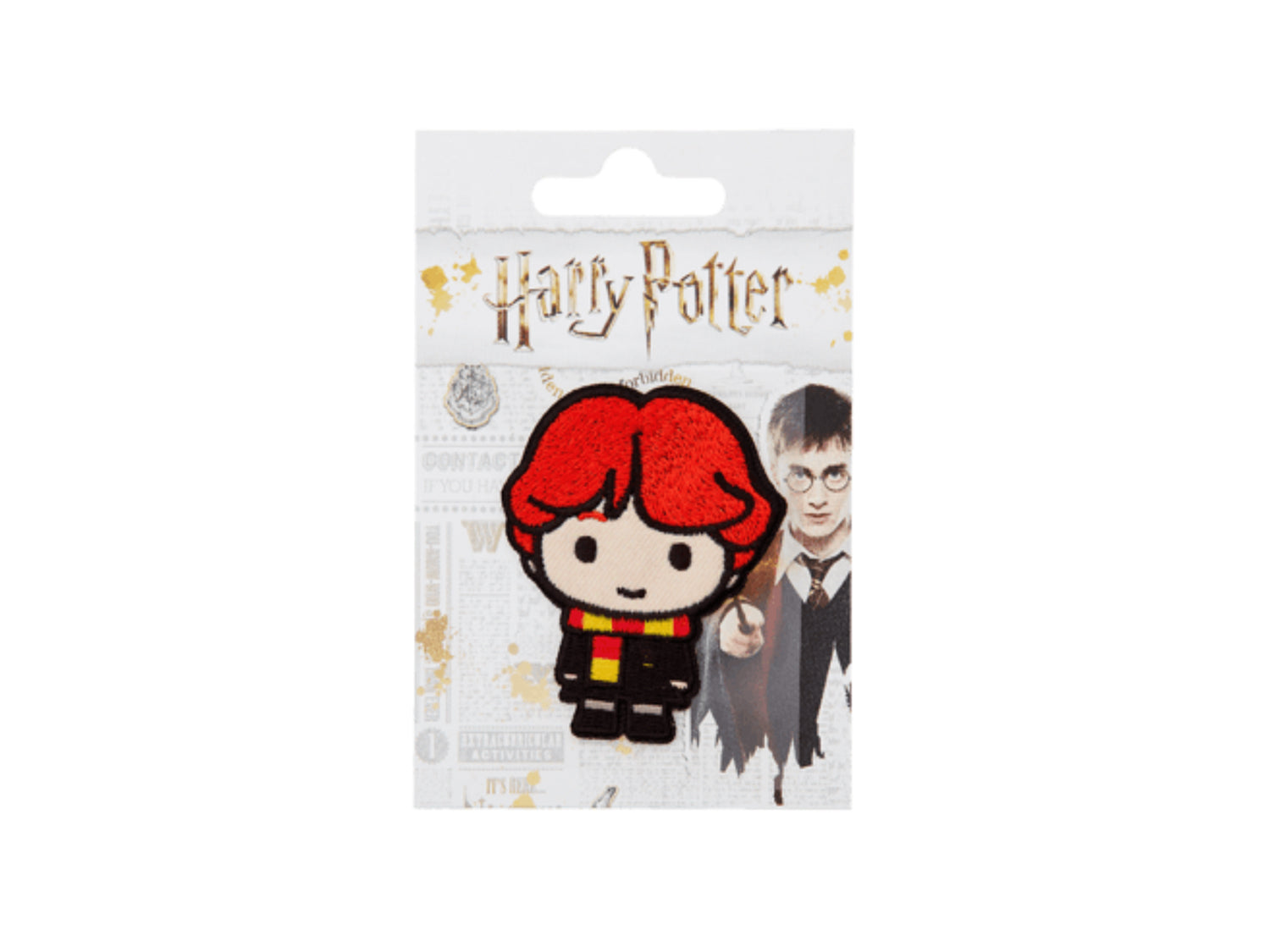 applikation-aufbuegler-harry-potter-lizenz-wizard-zauberer-ron-weasley