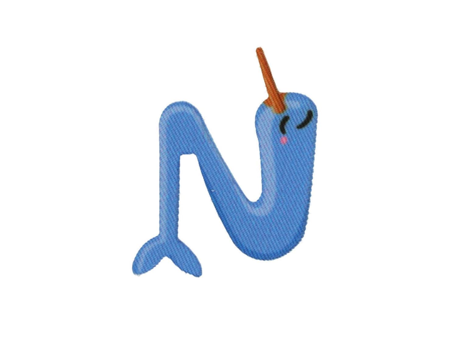 aufbuegler-applikation-buchstabe-tier-N