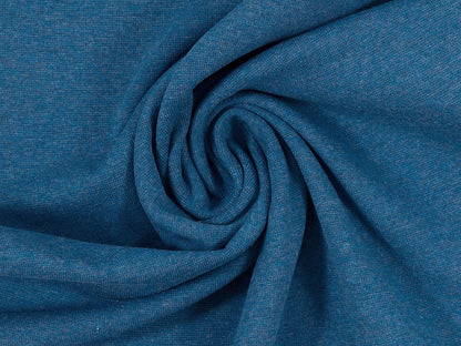 b-ndchen-stoff-meliert-petrolblau-melange