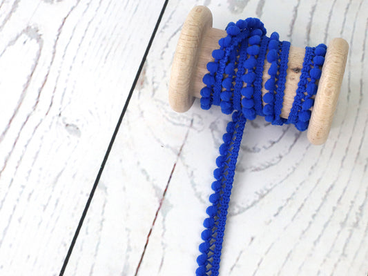 band-borte-mini-bommeln-bommelborte-royalblau
