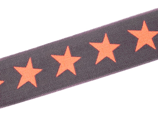 band-gummi-gummiband-sterne-40-mm-grau-apricot