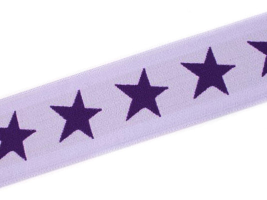band-gummi-gummiband-sterne-40-mm-helllila-lila