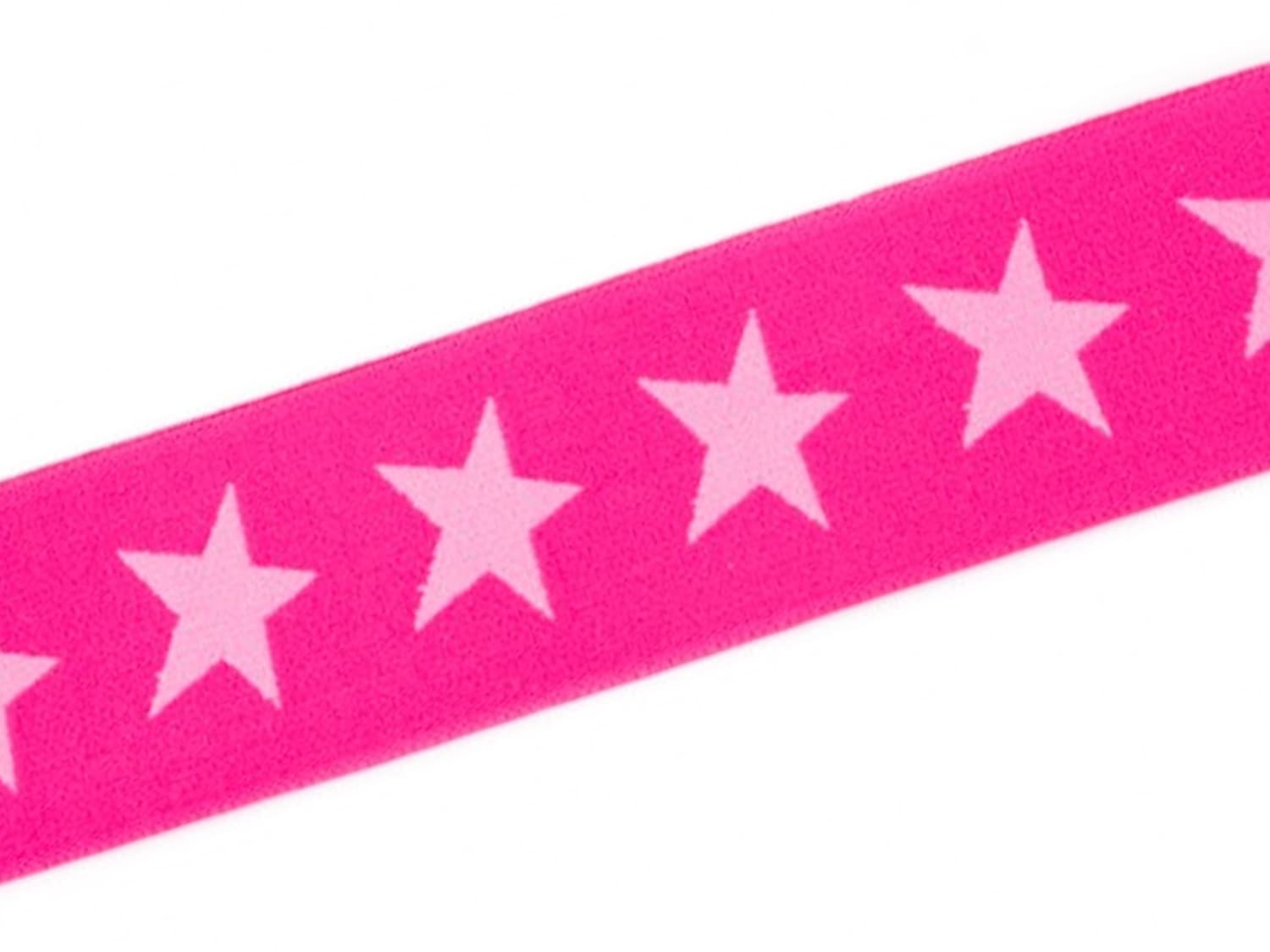 band-gummi-gummiband-sterne-40-mm-pink-rosa