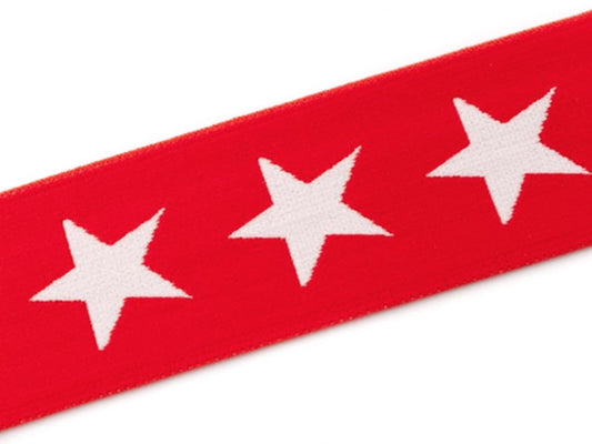 band-gummi-gummiband-sterne-40-mm-rot-weiss