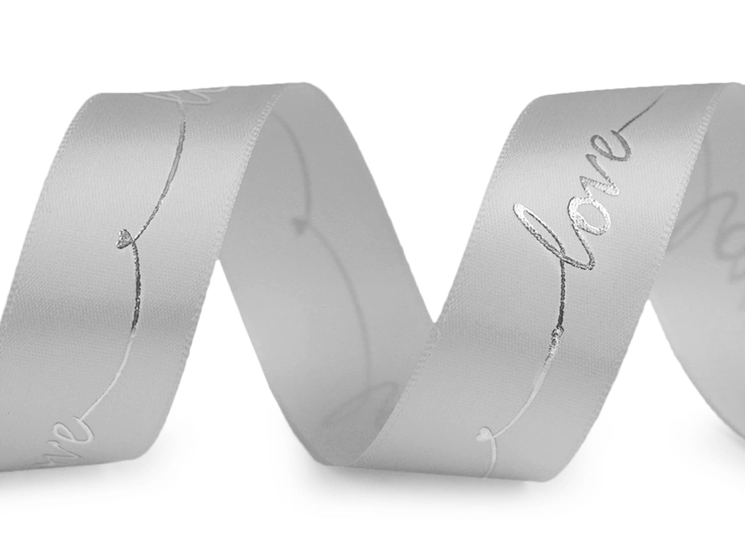band-satin-satinband-26-mm-LOVE-druck-silber-grau