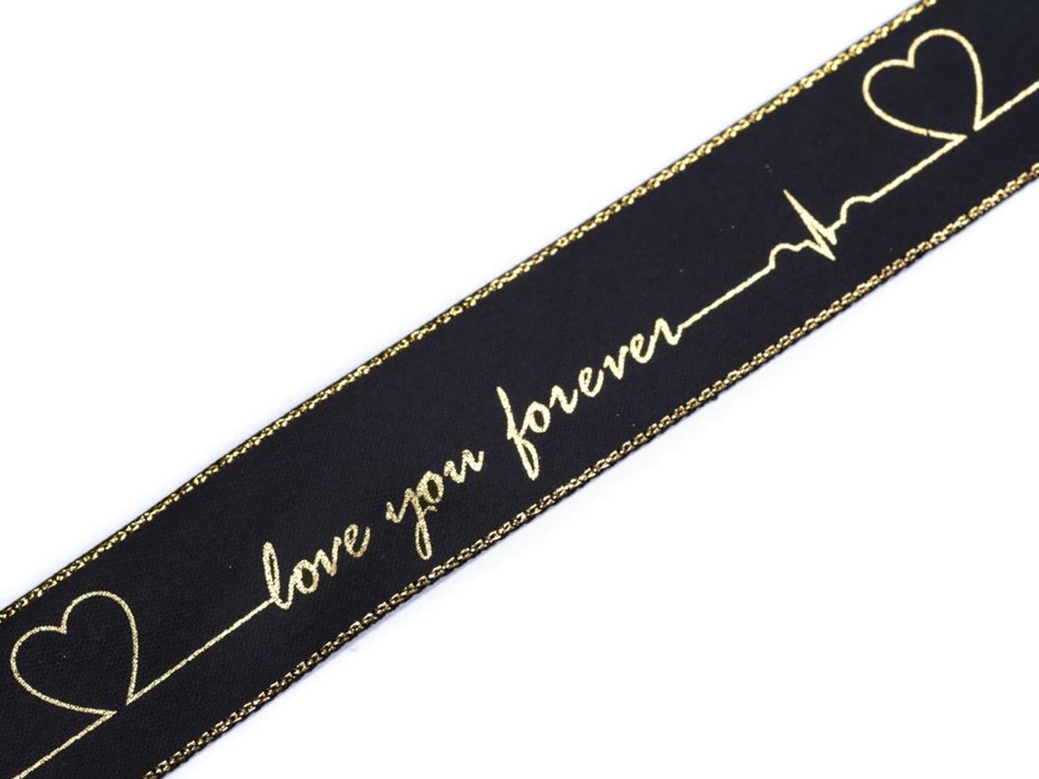 band-satin-satinband-26-mm-love-you-forever-schwarz-gold-2