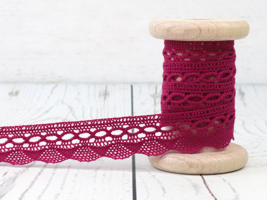 band-spitze-kloeppelspitze-baumwolle-zierband-dunkles-pink