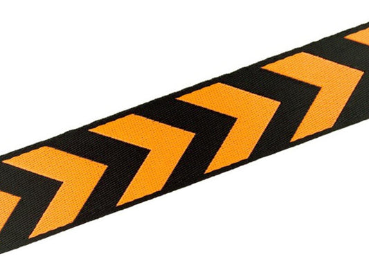 band-zierband-deko-pfeile-schwarz-orange-glanz-32641