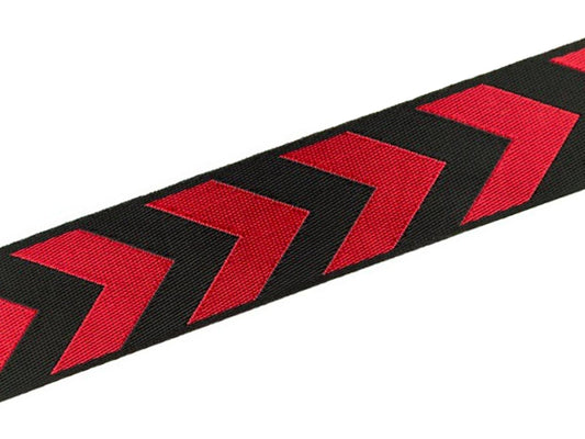 band-zierband-deko-pfeile-schwarz-rot-glanz-32637