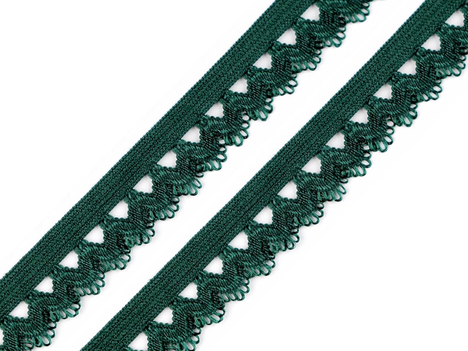 band-zierband-spitze-spitzenband-waeschegummi-gummiband-zierspitze-bogenkante-18-mm-dunkelgruen