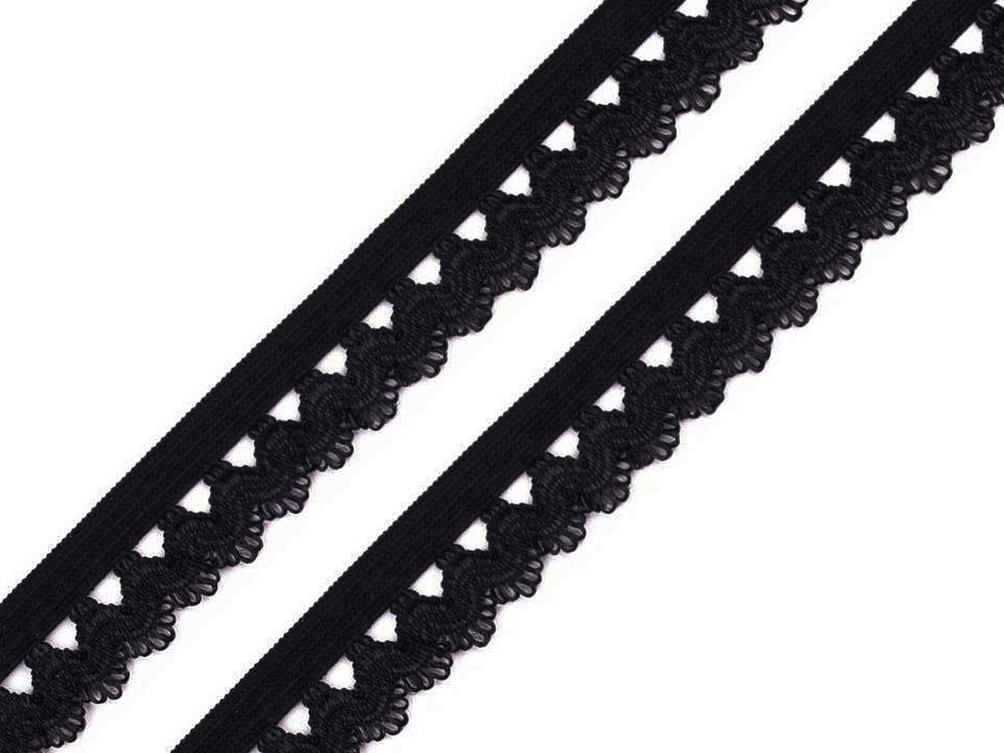band-zierband-spitze-spitzenband-waeschegummi-gummiband-zierspitze-bogenkante-18-mm-schwarz