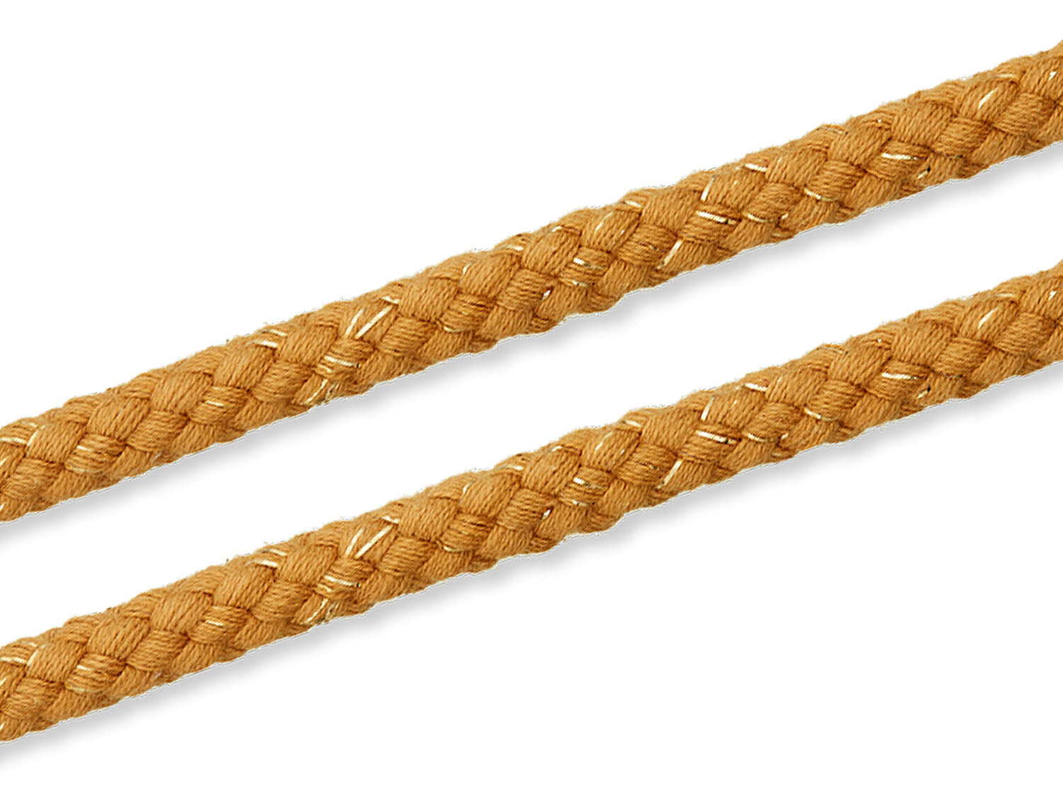 baumwoll-kordel-glitzer-8-mm-ocker