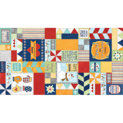 baumwolle-stoff-flaky-snow-pals-warm-my-heart-panel