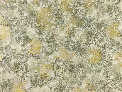 baumwolle-stoff-golden-tree-branches