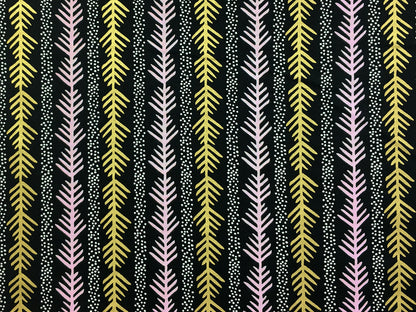baumwolle-stoff-grafische-tanne-gold-2