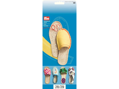 Prym - Espadrilles soles size 28/29