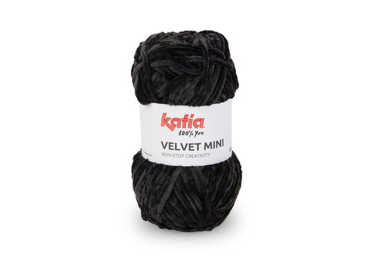 Katia - Velvet Mini - 210 schwarz
