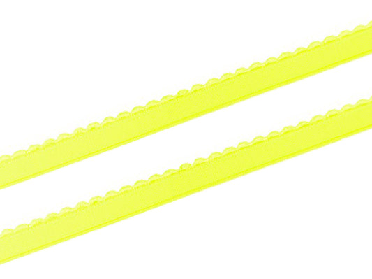 gummi-band-gummiband-bogen-schmal-neongelb