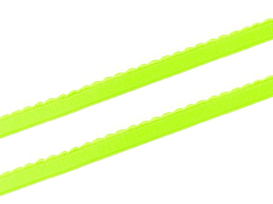 gummi-band-gummiband-bogen-schmal-neongruen