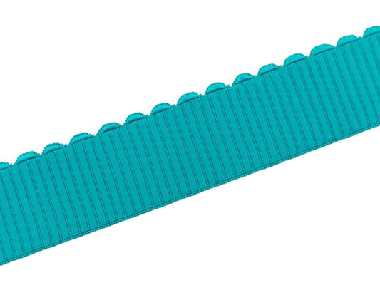 gummi-band-mit-rueschen-40-mm-aqua