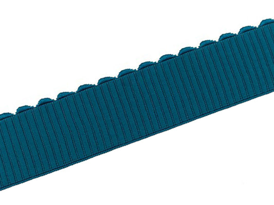 gummi-band-mit-rueschen-40-mm-petrol