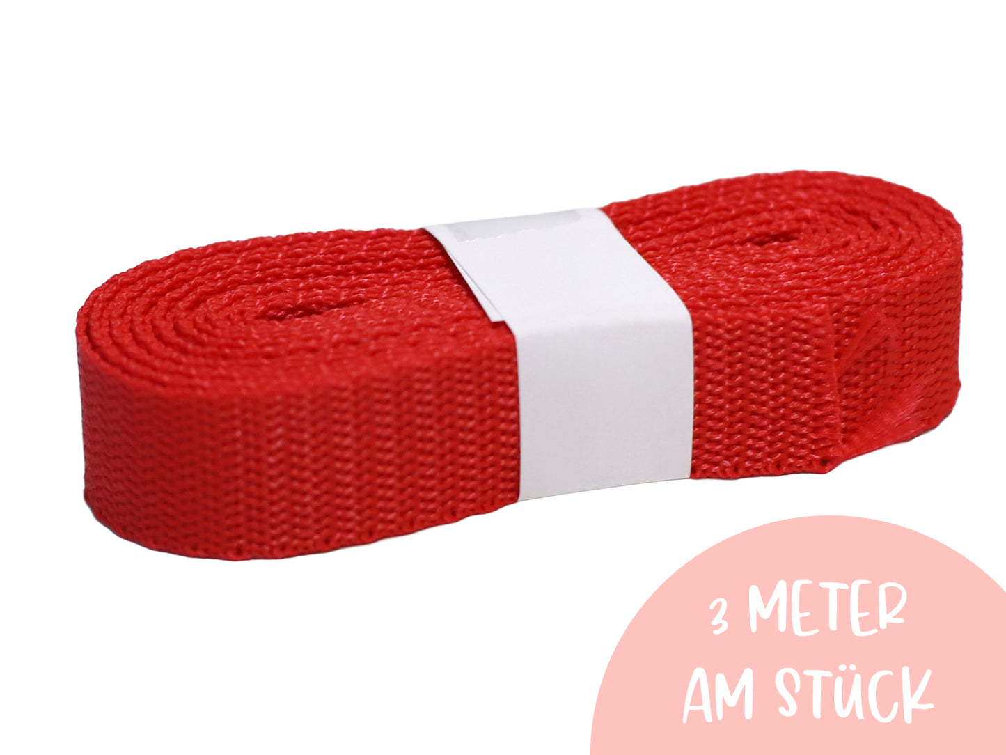 Sangle - 20 mm - rouge