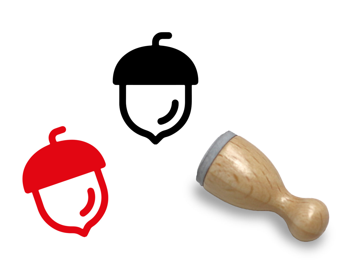 Petit tampon en bois - Joyeuses Pâques