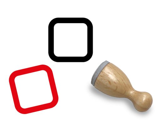 Petit tampon en bois - Joyeuses Pâques