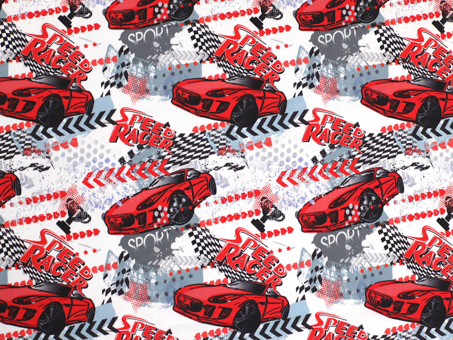 jersey-stoff-baumwolle-auto-speed-racer-rot