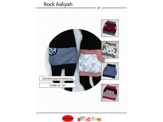 Papierschnittmuster - Rock Aaliyah