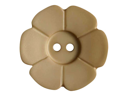 knopf-blume-dill-28-mm-beige